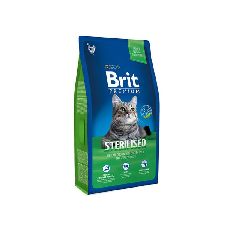 Brit premium cat sterilised 1,5 kg