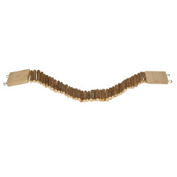 Kerbl mostek dla chomika z naturalnego drewna, 57x7 cm [82776]