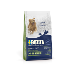 Bozita dog grain free adult plus elk 1,1 kg