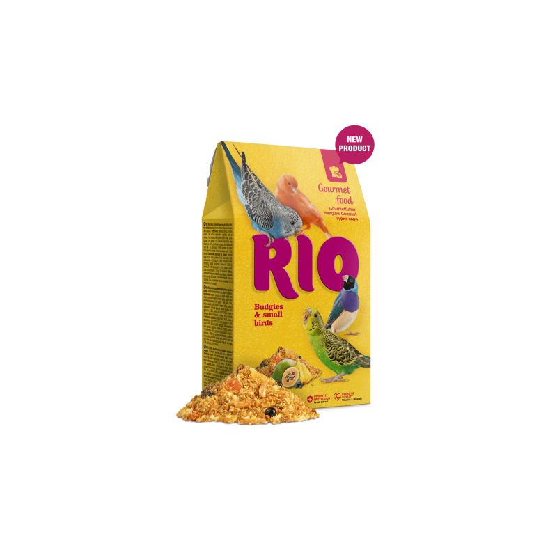 Rio gourmet pokarm dla papużek falistych i małych papug 250g [21210]