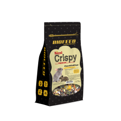Biofeed royal crispy premium chinchilla & degu 750g - dla szynszyli i koszatniczek