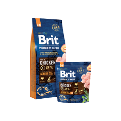 Brit premium by nature senior s+m 1 kg