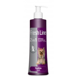 Fresh line szampon z odżywką dla psów rasy york  220 ml