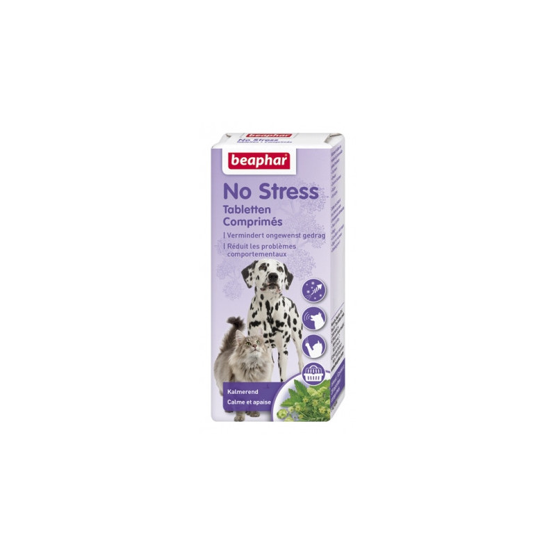 Beaphar no stress 20 tabl. - tabletki redukujące stres