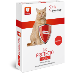 Overzoo bio protecto plus obroża dla kotów 35cm