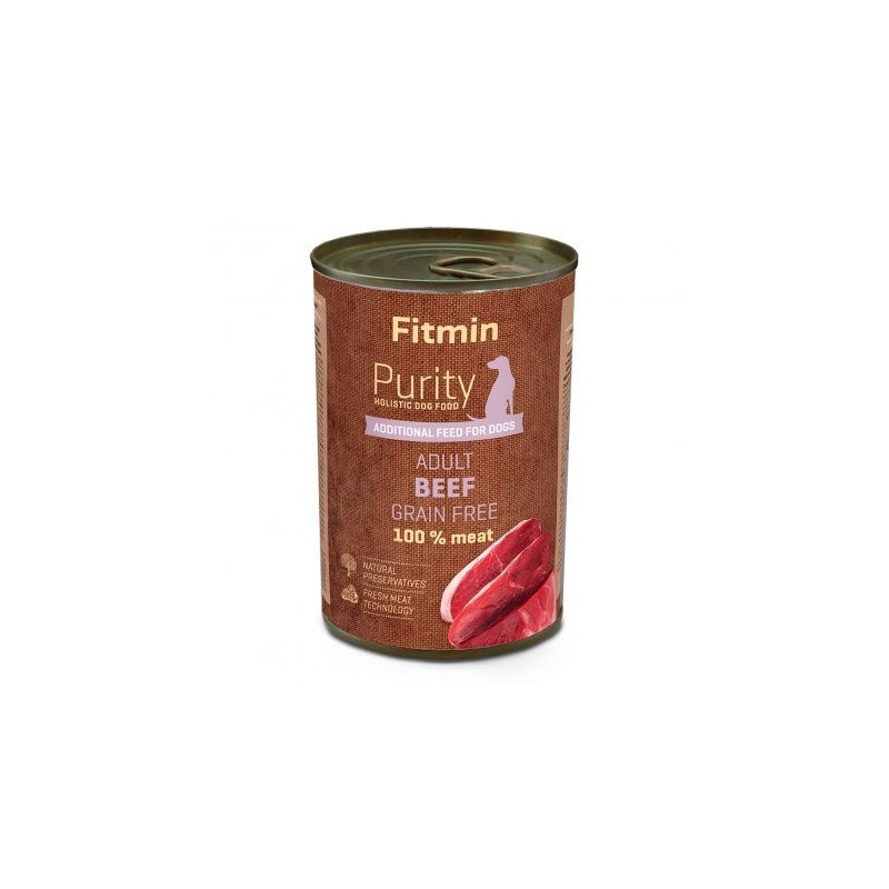 Fitmin dog purity tin beef 400g