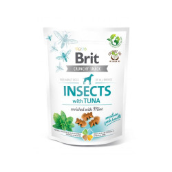 Brit care dog crunchy cracker insect & tuna 200g