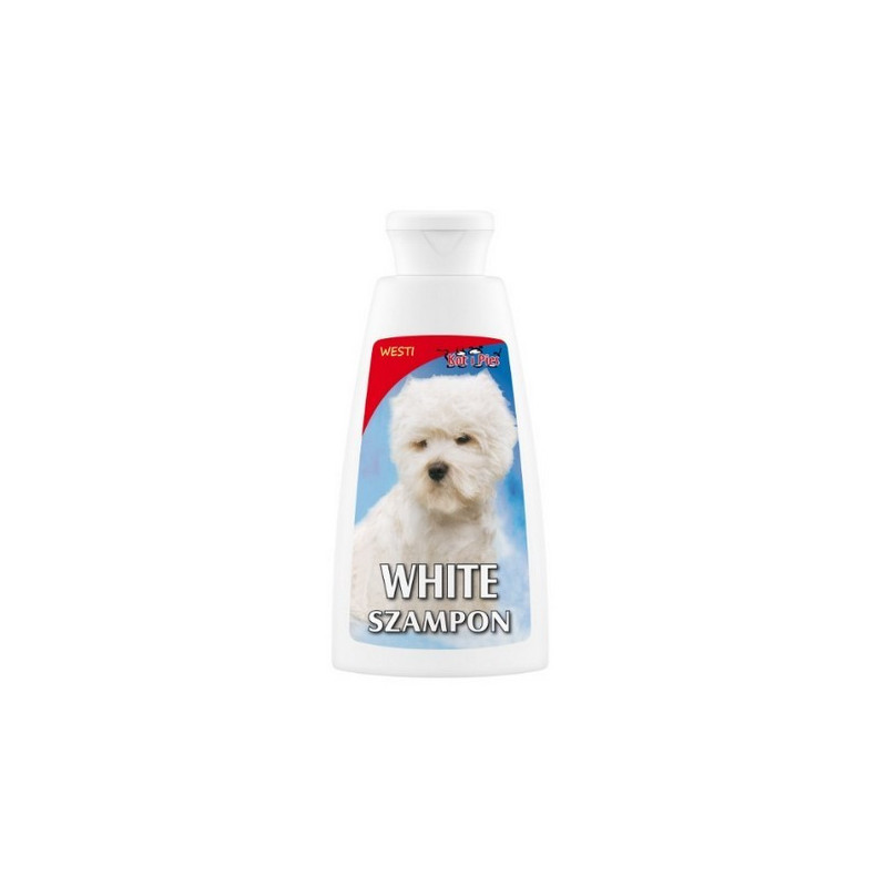 Kot i pies white szampon delikatnie wybielający 150ml