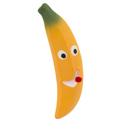 Kerbl zabawka dla psa, piszczący banan z lateksu 20cm [80757]