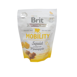 Brit care dog functional snack mobility squid & pineapple 150g