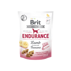 Brit care dog functional snack endurance lamb & banana 150g