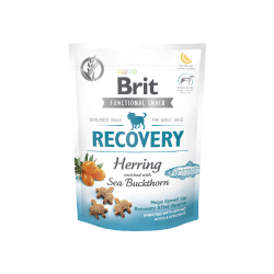 Brit care dog functional snack recovery herring & sea buckthorn 150g