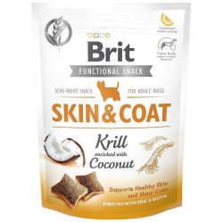 Brit care dog functional snack skin&coat 150g