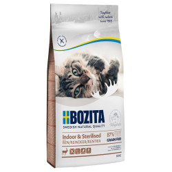 Bozita indoor & sterilised grain free reindeer 400g