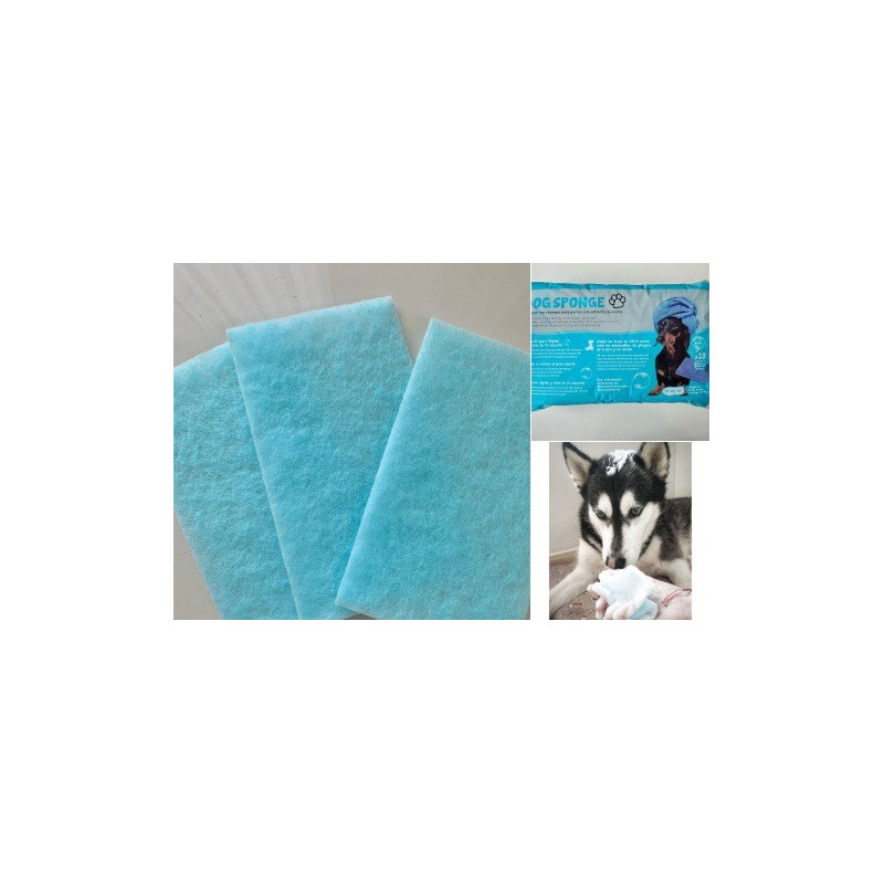 Dog sponge gąbka nasączona mydłem dla psa lub kota 10szt