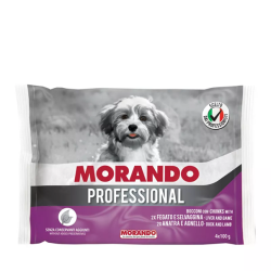 Morando pro pies kawałki z wątróbką i dziczyzną oraz kaczką i jagnięciną 4x100g