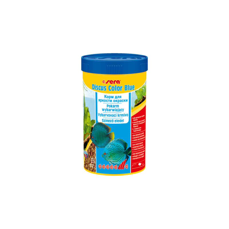 Sera discus color blue 100 ml, granulat - pokarm dla pielęgnic [se-00324] 100 ml