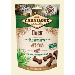 Carnilove soft snack healthy teeth & gums duck & rosemary 200g