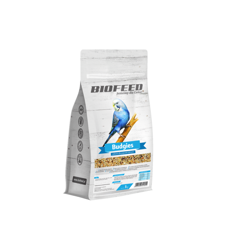 Biofeed basic budgies - papużki faliste 1kg