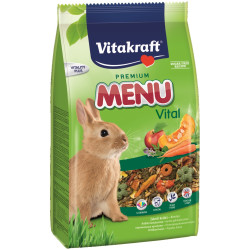 Vitakraft menu vital karma d/królika 1kg+kracker