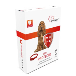 Overzoo bio protecto plus obroża dla psów średnich 60cm