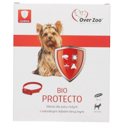 Overzoo bio protecto plus obroża dla psów małych 35 cm