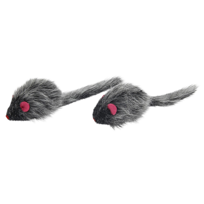 Kerbl zabawka dla kota, mysz z filcu z długim włosiem [81654]