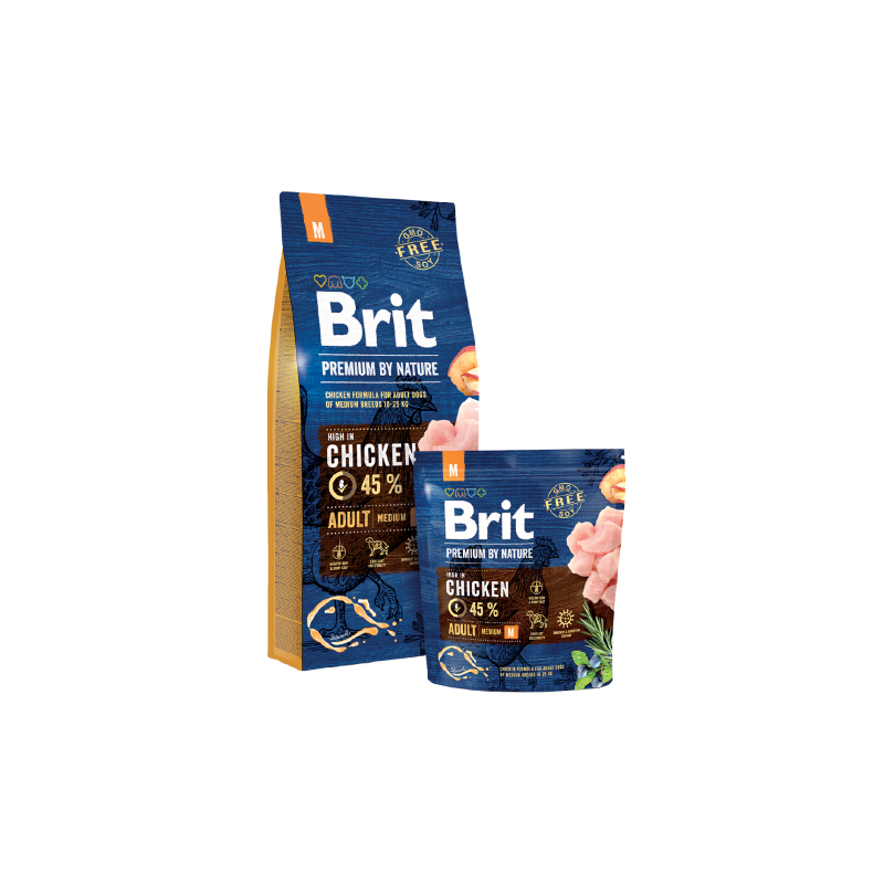 Brit premium by nature adult m 1 kg