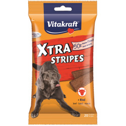 Vitakraft xtra stripes wołowina 200g przysm d/psa