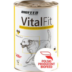 Biofeed vitalfit puszka dla psów z drobiem 1250g