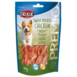 Trixie snacki premio słodkie ziemniaki z kurczakiem, 100g [tx-31584]