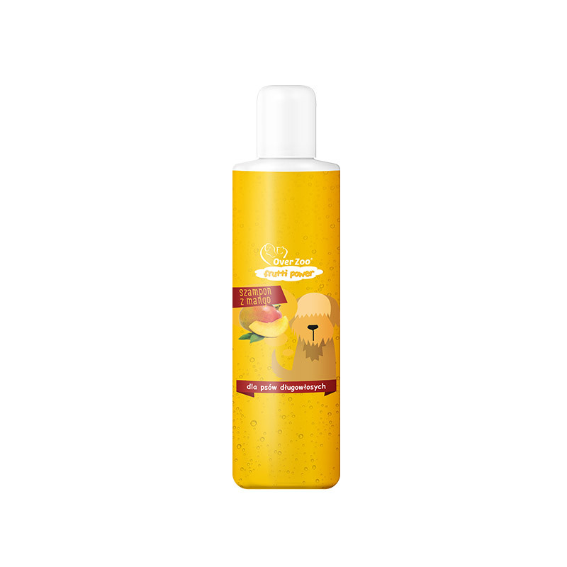 Overzoo szampon mango dla psów długowłosych 200ml