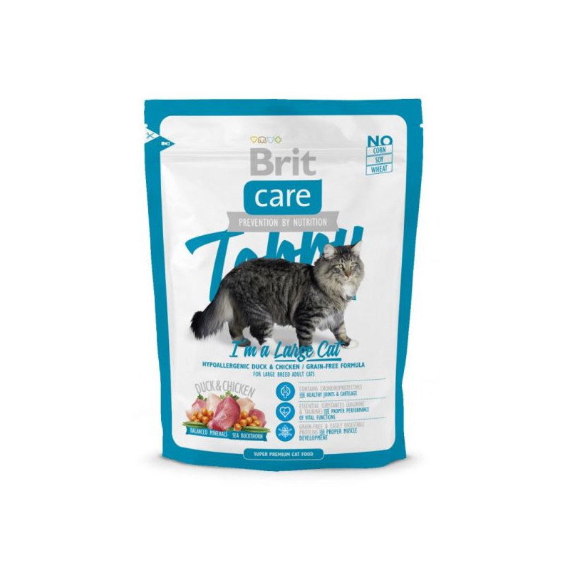 Brit care cat tobby i'm a large cat 400 g