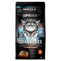 Biofeed euphoria junior cat grain free chicken & potato 300g- wycofane
