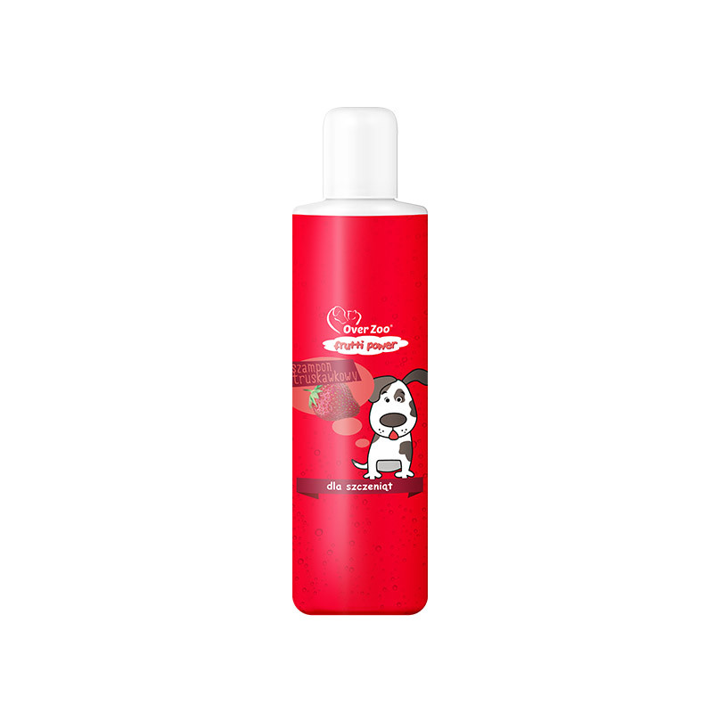 Overzoo szampon truskawkowy dla szczeniąt 200ml