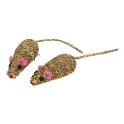 Kerbl zabawka dla kota, mysz z trawy morskiej 7cm [82664]