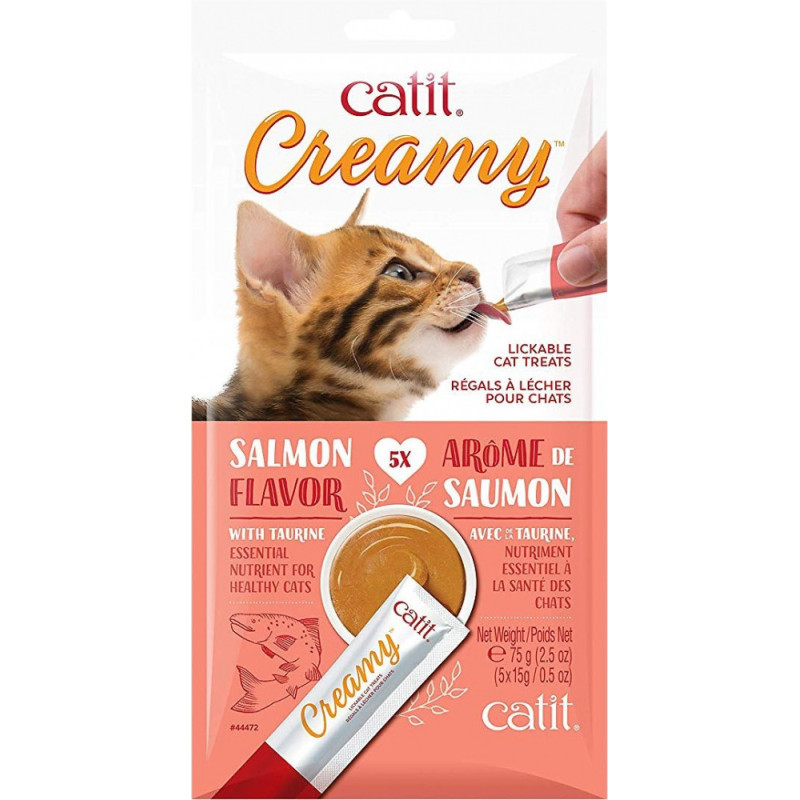Catit creamy, łosoś, 5szt/op. [ch-4726]