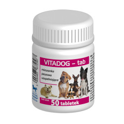 Vitadog - mieszanka paszowa uzupełniająca 50 tab.