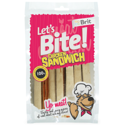Brit let's bite chicken sandwich 80 g