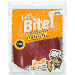 Brit let's bite fillet o'duck 80 g