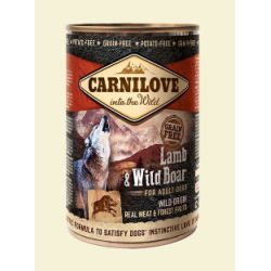 Carnilove wild meat lamb&wild boar 400g