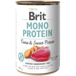Brit mono protein tuna & sweet potato puszka dla psa z tuńczykiem i ziemniakiem 400g