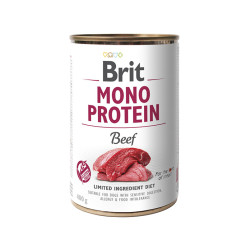 Brit mono protein beef puszka dla psa z wołowiną 400g