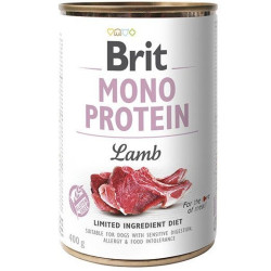 Brit mono protein lamb puszka dla psa z jagnięciną 400g