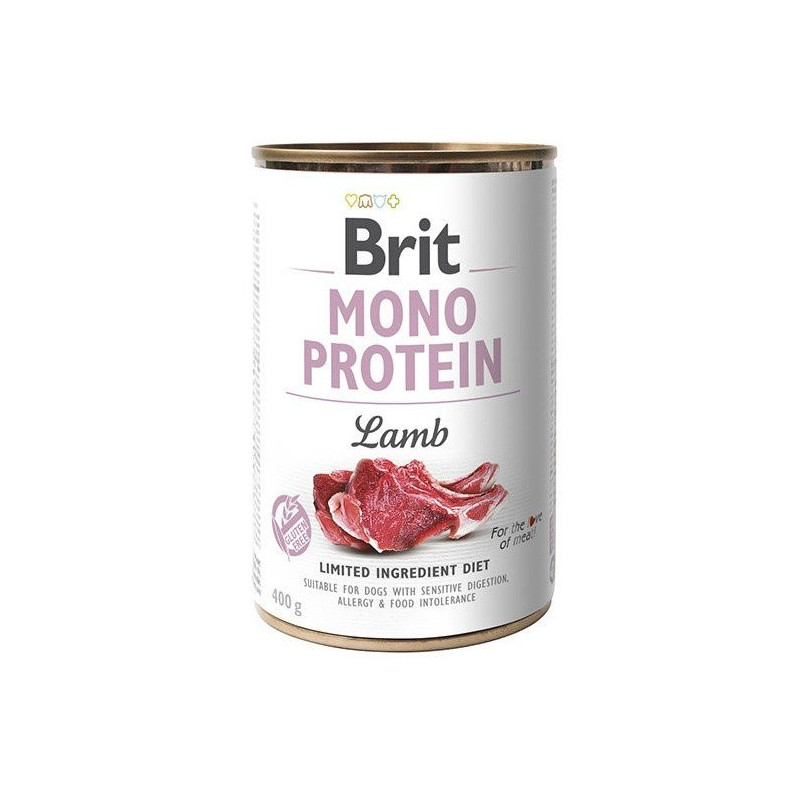 Brit mono protein lamb puszka dla psa z jagnięciną 400g
