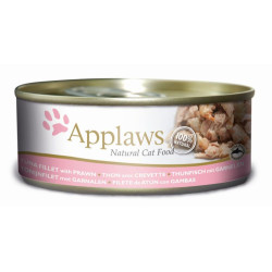 Applaws tuna fillet & prawn (puszka tuńczyk & krewetki) 156g [2008]
