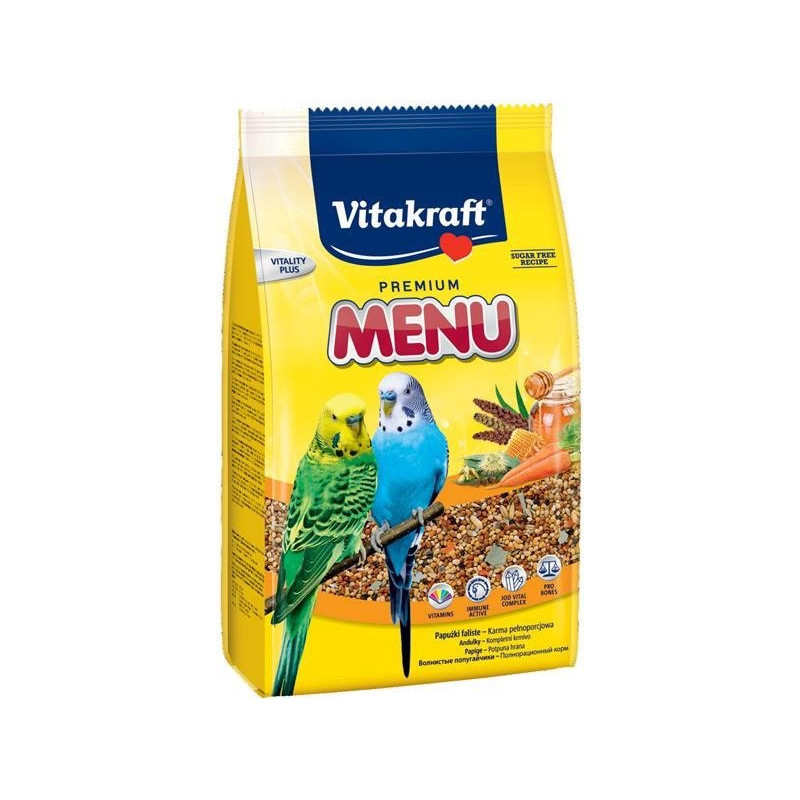 Vitakraft menu vital karma dla papugi falistej 500g