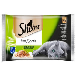 Sheba delicacy in jelly mix smaków 4*85g [395530]