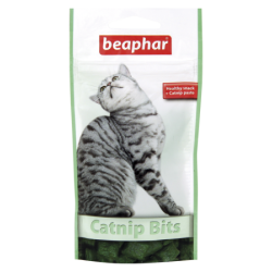 Beaphar catnip bits przysmak z kocimiętką dla kotów 35g
