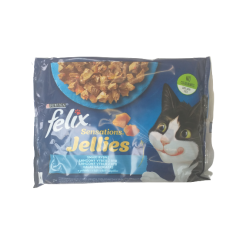 Felix sensations jellies rybne smaki saszetki dla kota w galarecie (4x85g)